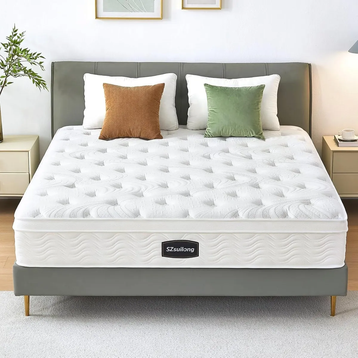 12 Inch Double Mattress 4FT6 with Comfortable - Image 1