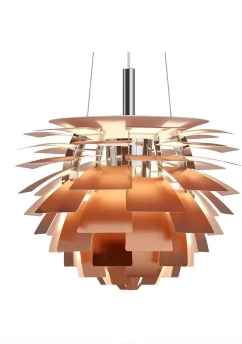 Mid Century Style Artichoke Lantern - Image 1