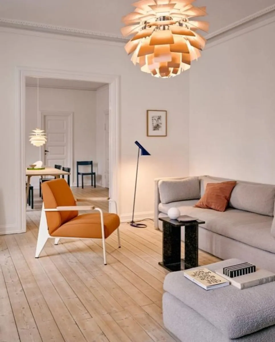 Mid Century Style Artichoke Lantern - Image 3