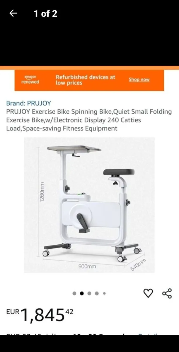 Exercise bike - Image 1