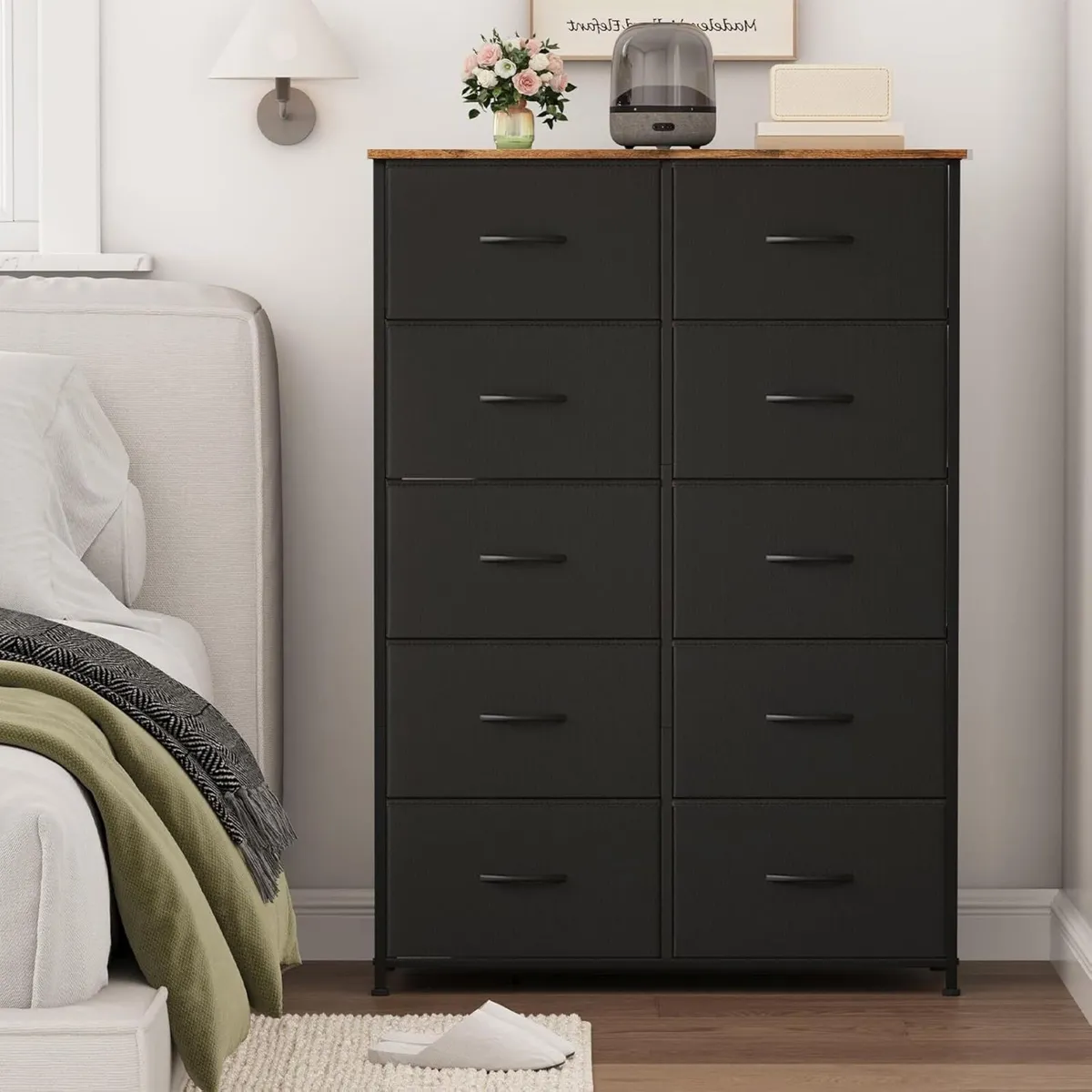 Tall Chest of Drawers for Bedroom with 10 Wide - Image 2