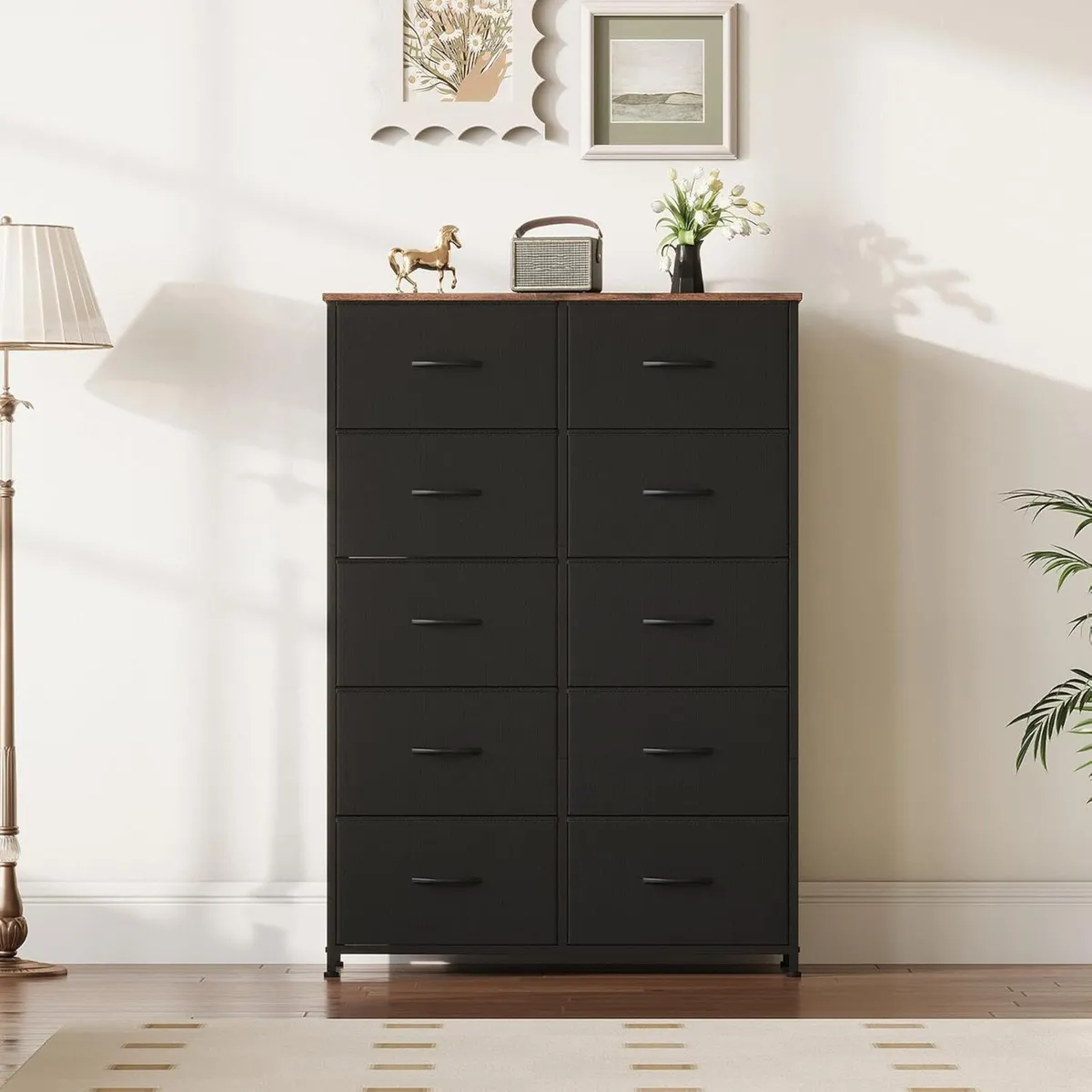 Tall Chest of Drawers for Bedroom with 10 Wide - Image 4