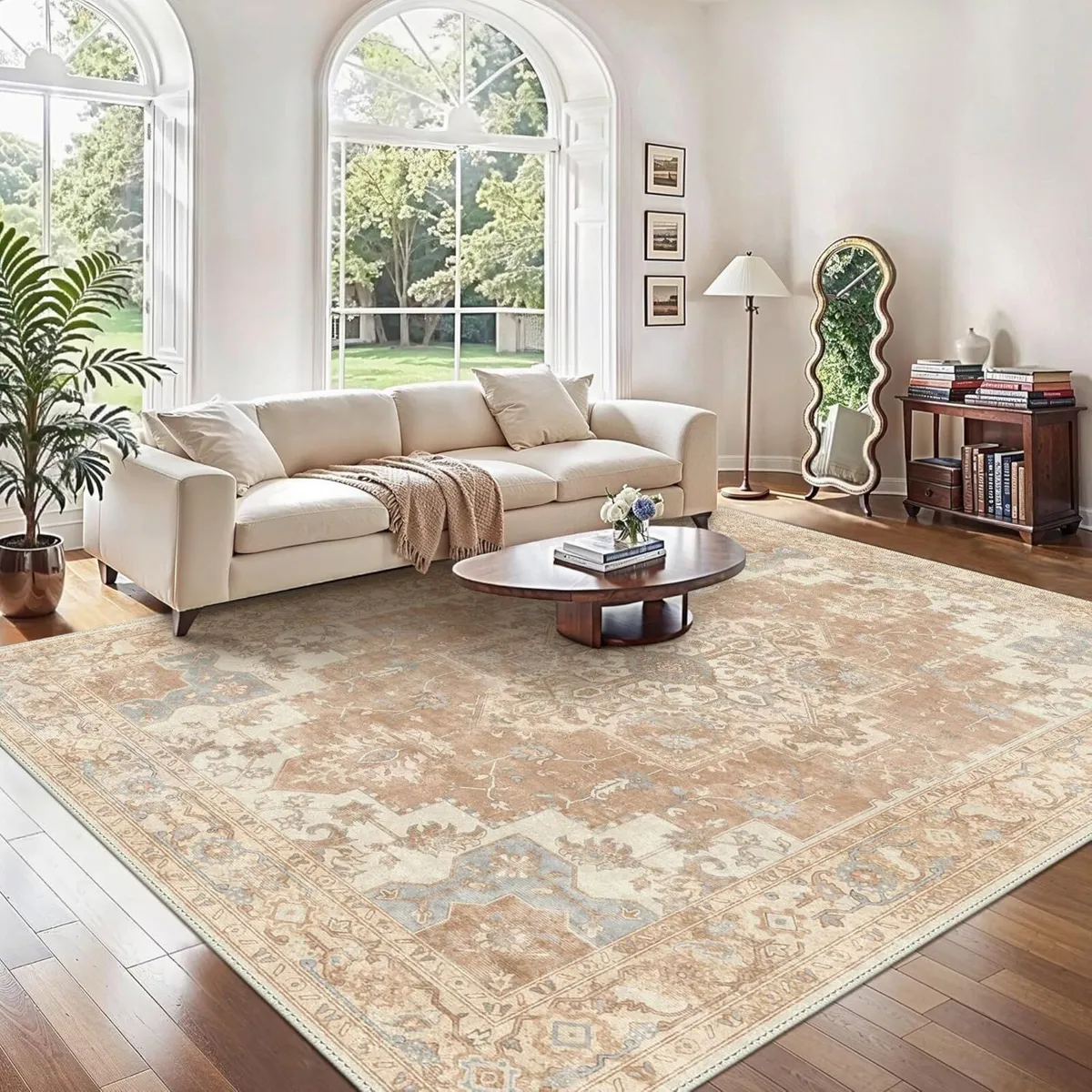 Large Washable Rugs for Living Room 200x290cm - Image 1