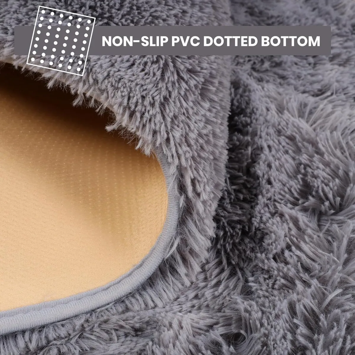 Rugs Living Room Large 200x290 cm Soft Fluffy - Image 3