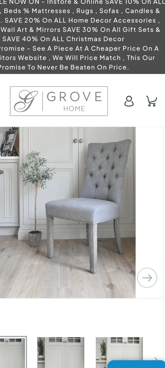 Grove Home Dining chairs - Image 1