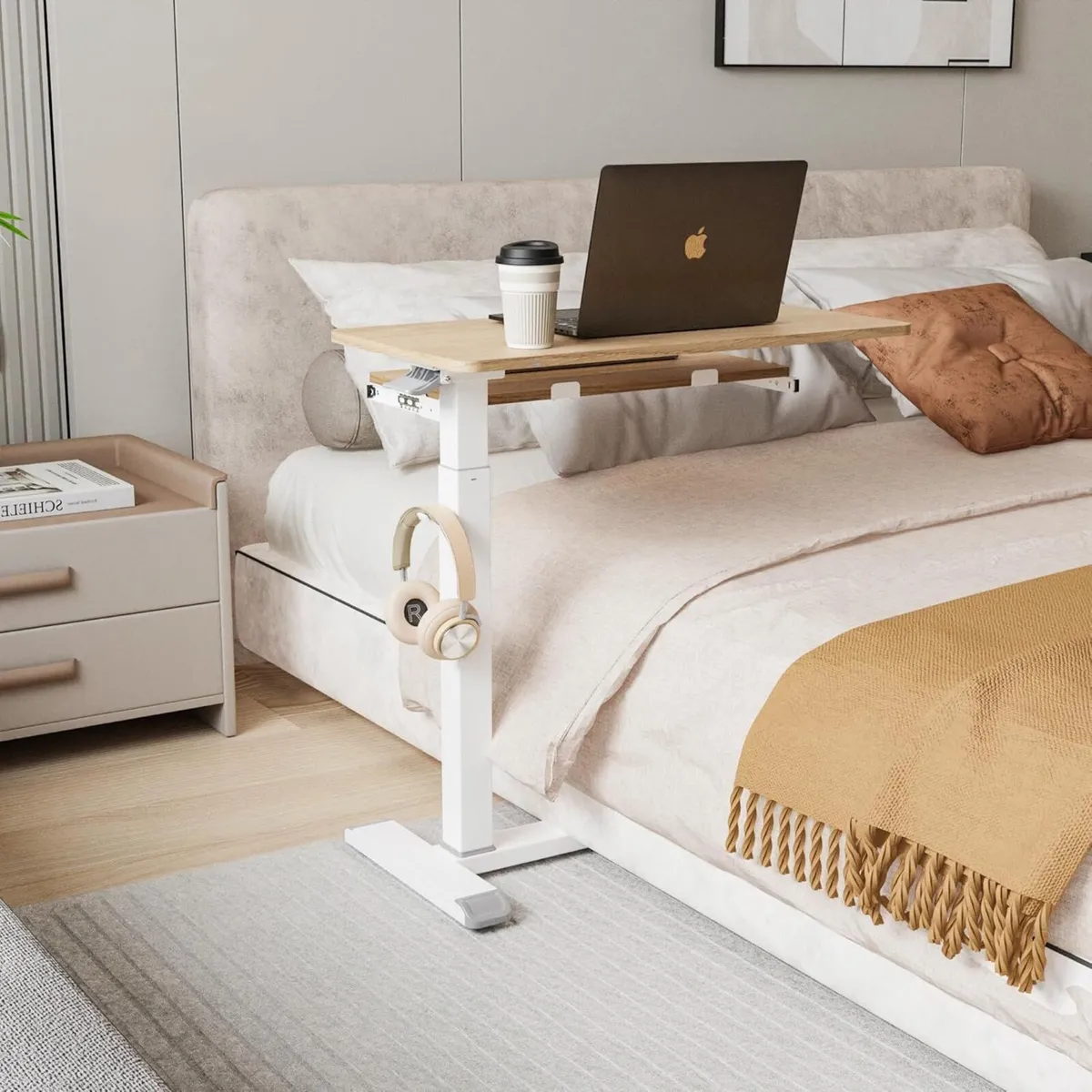 Mobile Standing Desk Upgrade Computer Workstation - Image 2