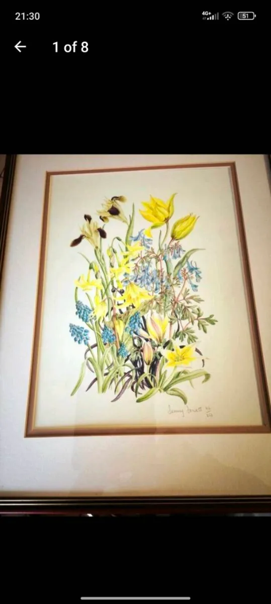 Limited edition Jenny Jowett framed print - Image 1