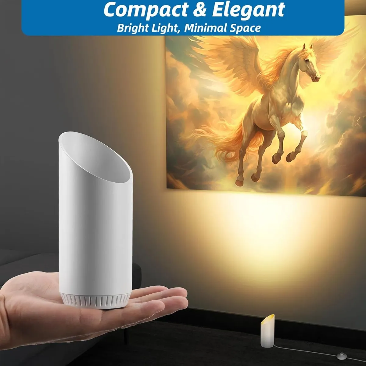 LED Floor Uplighter Spot Lights Indoor with Warm - Image 2