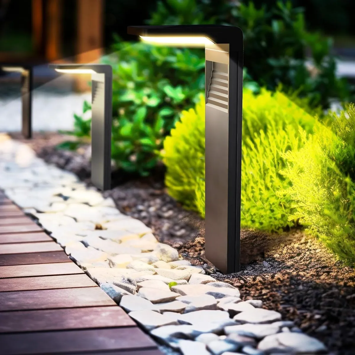 Solar Lights Outdoor 200LM Bright LED Landscape - Image 1