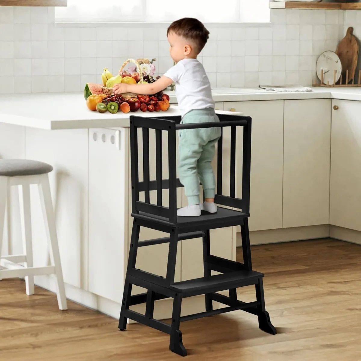 Toddler Kitchen Step Stool Tower - Nursery for - Image 1