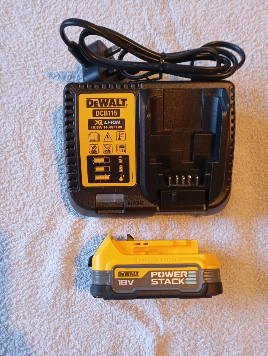 DeWalt Powerstack Battery and Charger