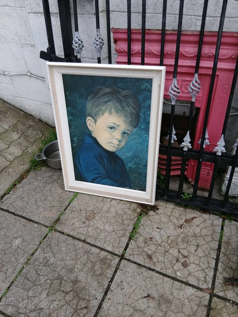 Crying boy 1960s - Image 1