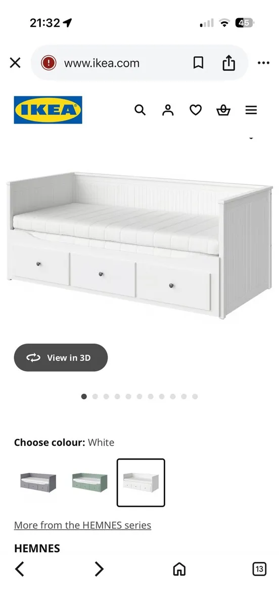 Ikea HEMNES Day Bed - Image 1