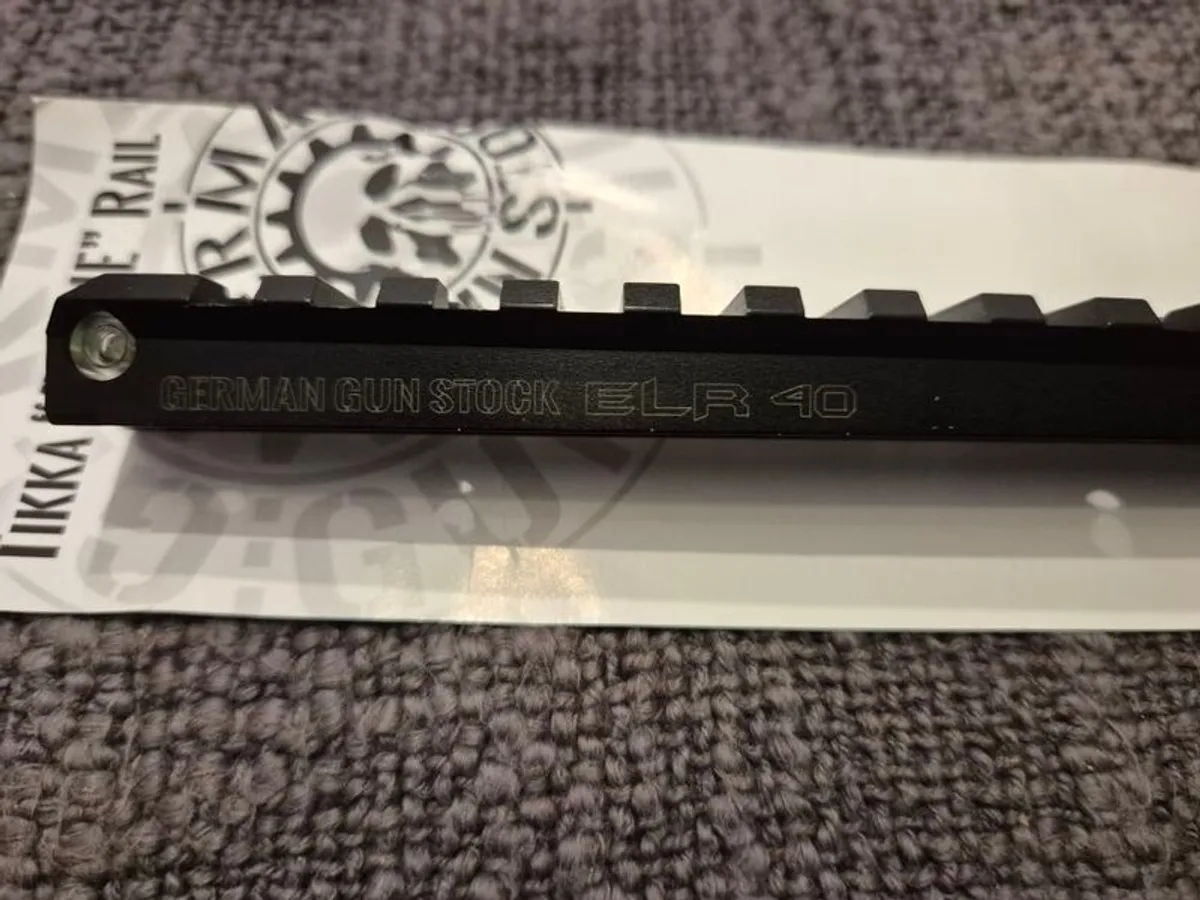 Tikka T1x Picatinny rail 40MOA  German Gun Stock - Image 4