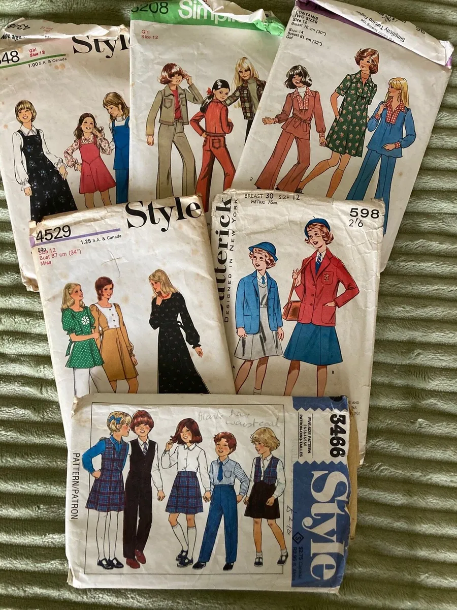 Vintage sewing patterns - Image 1