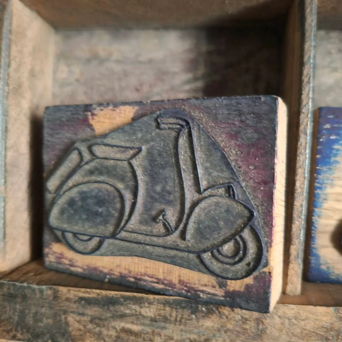 French Letterpress Printing Blocks - Image 3