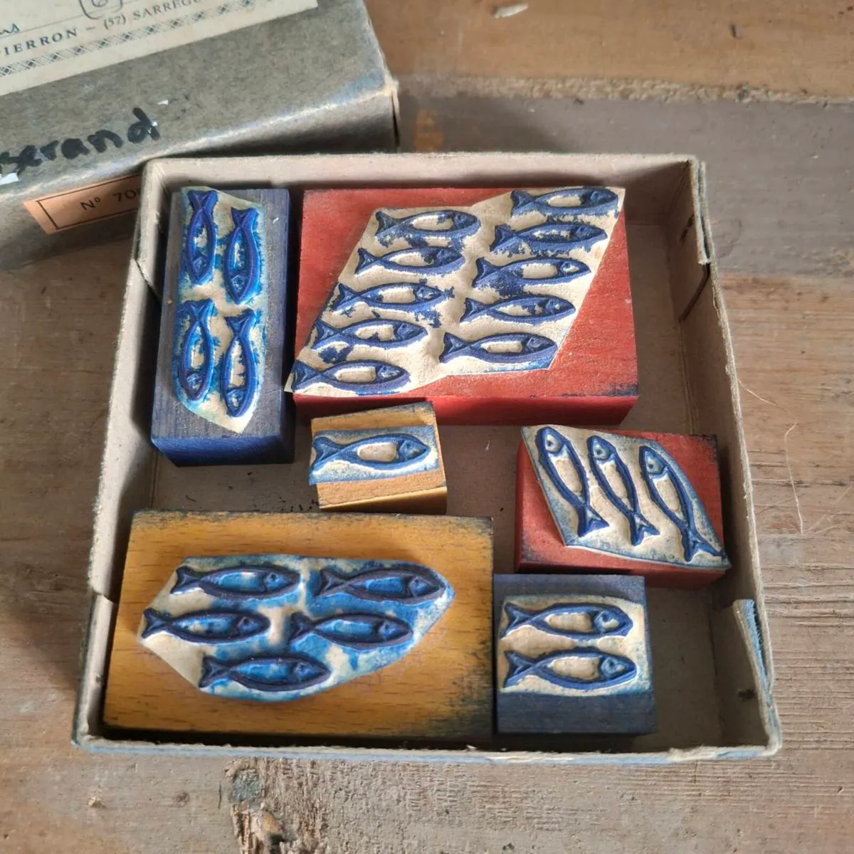 1950s Pierron French Printing Blocks - Image 2
