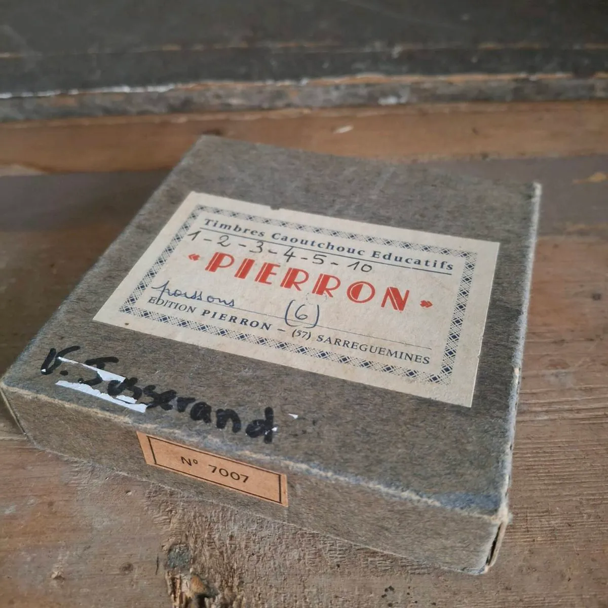 1950s Pierron French Printing Blocks - Image 3