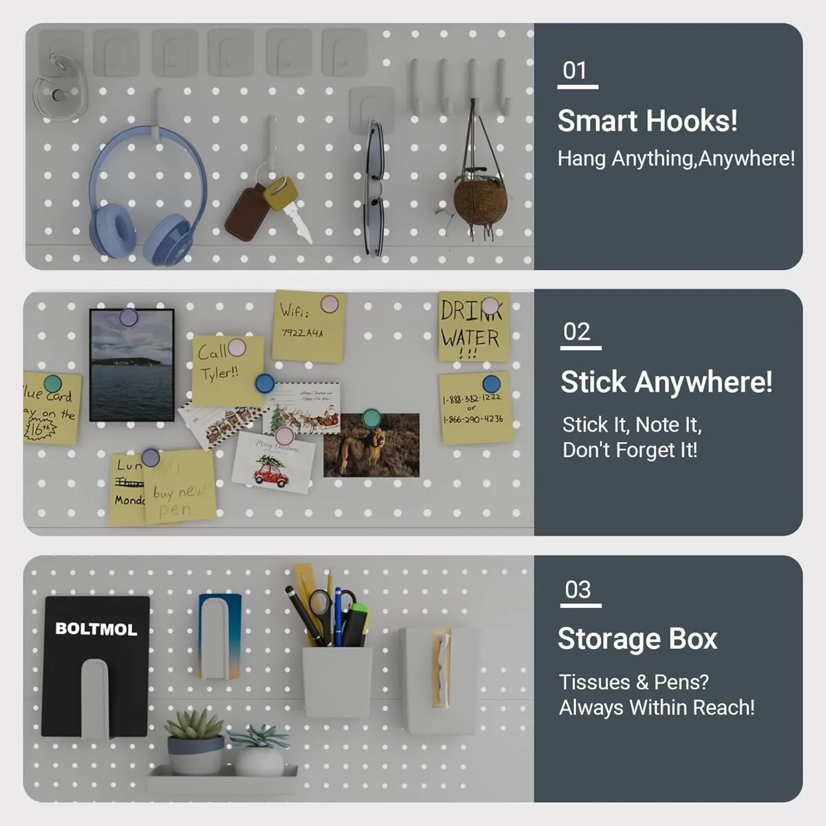 Clamp-on 2-Tier Desk Shelf White 80CM Desktop - Image 4