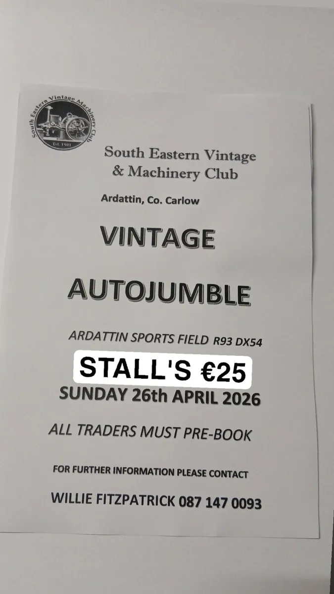 SEVMC AUTOJUMBLE ARDATTIN - Image 1