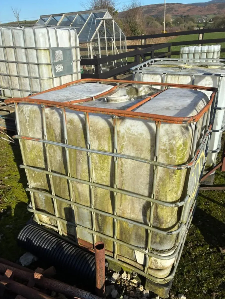 IBC Water Tanks – 1000 Litre Used IBC tanks - Image 2