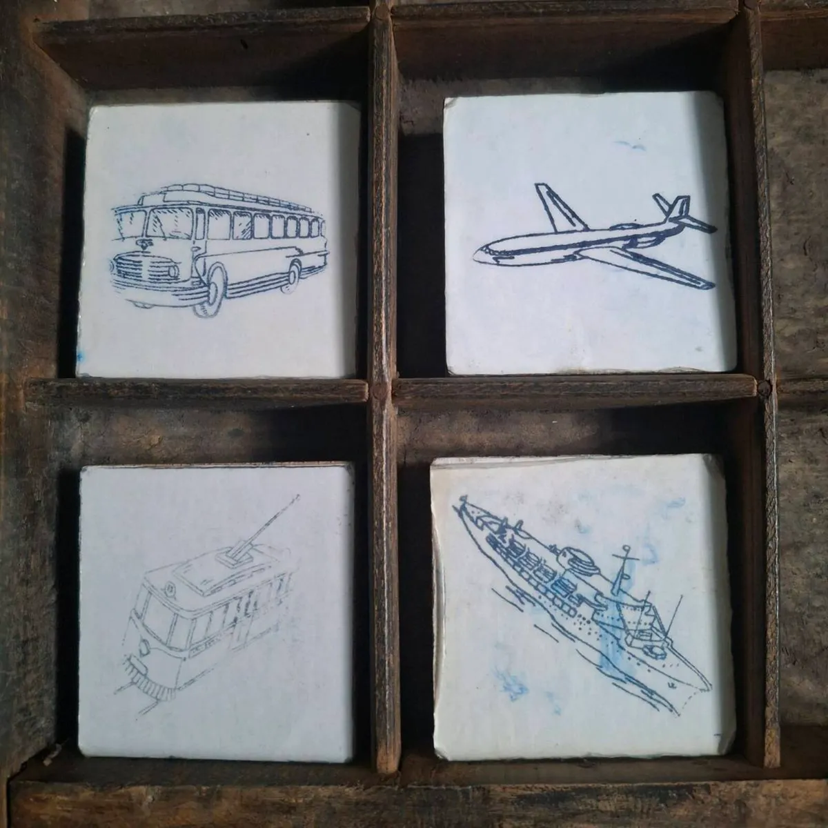 French Transport Printing Blocks - Image 4