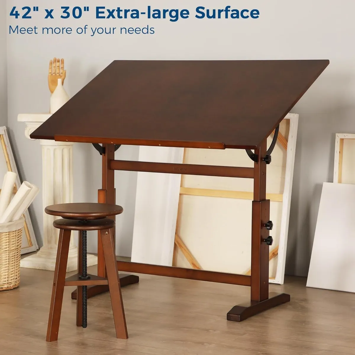 76 x 107 cm Extra-Large Artist Drafting Table - Image 4