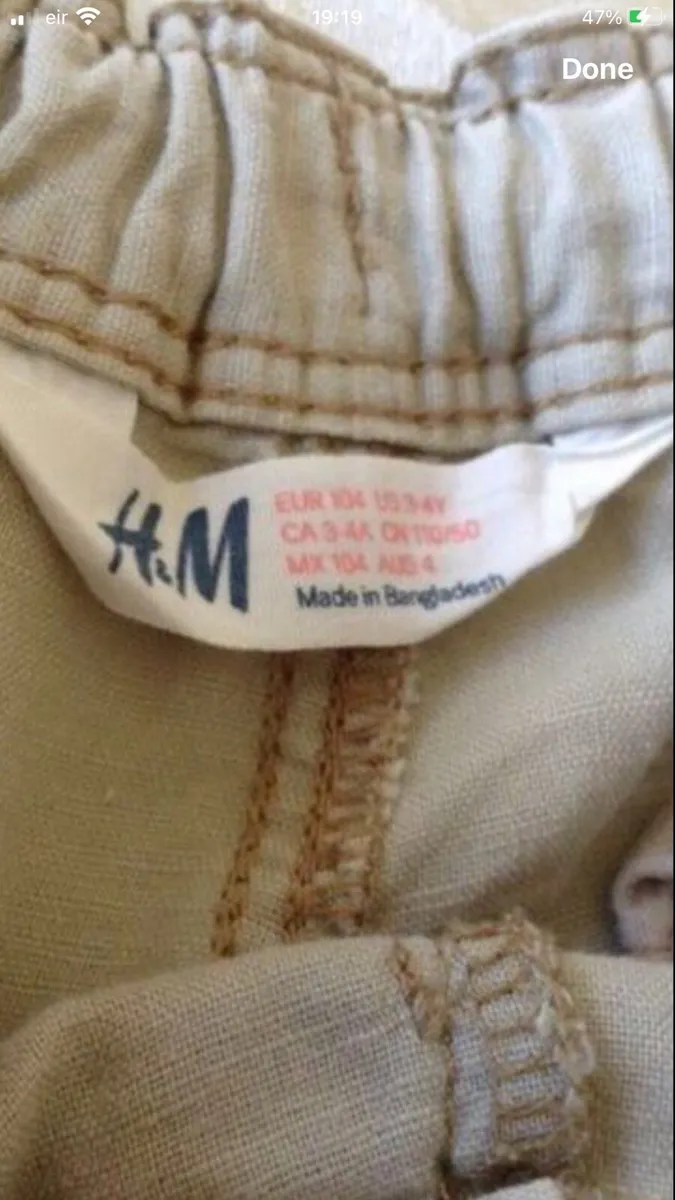 Boys shorts / trousers age 3/4 €3 - Image 3