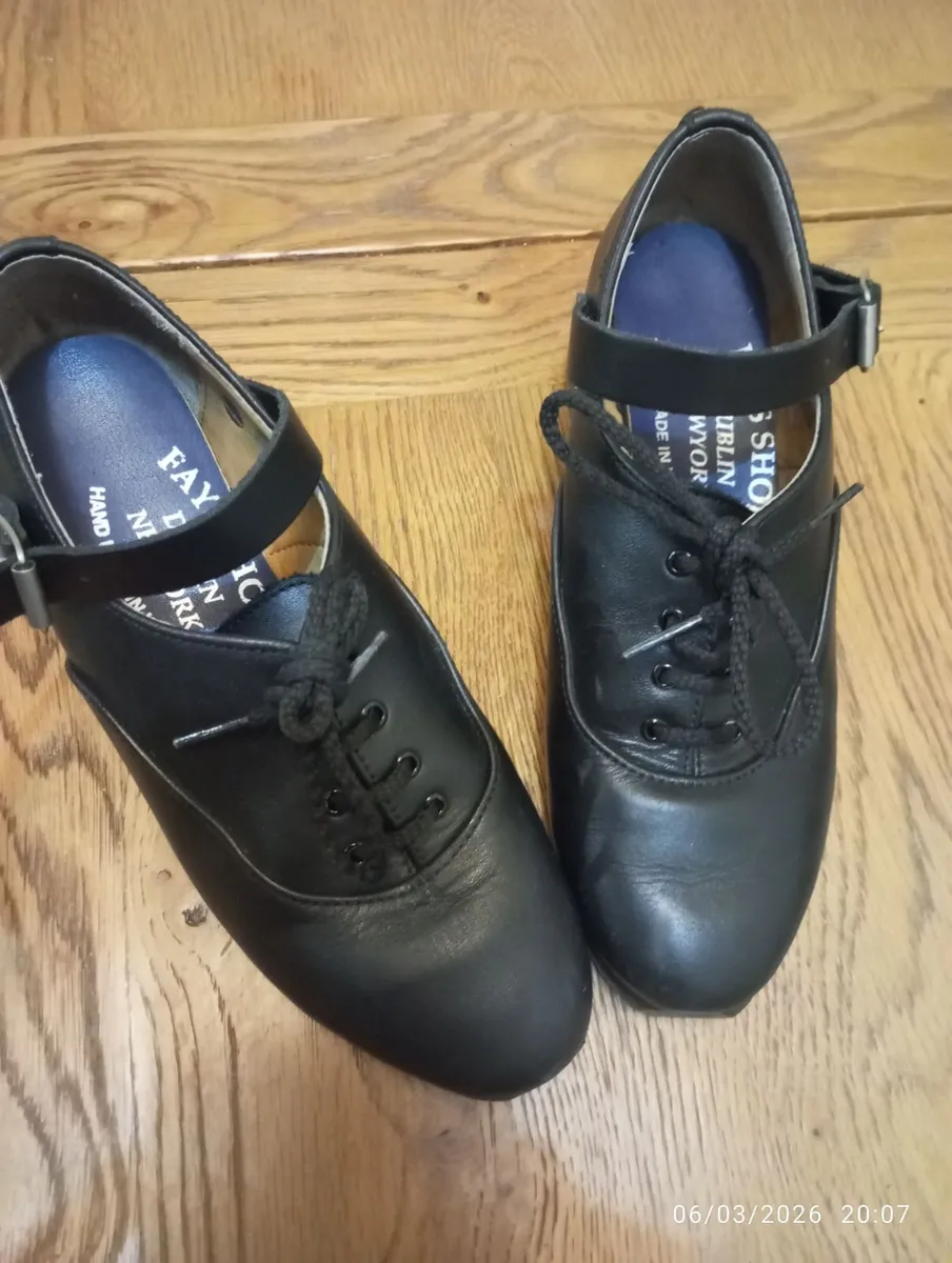 Fays Irish dancing hard shoes - Image 3