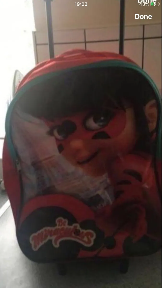 Girls trolley bag €5 - Image 1