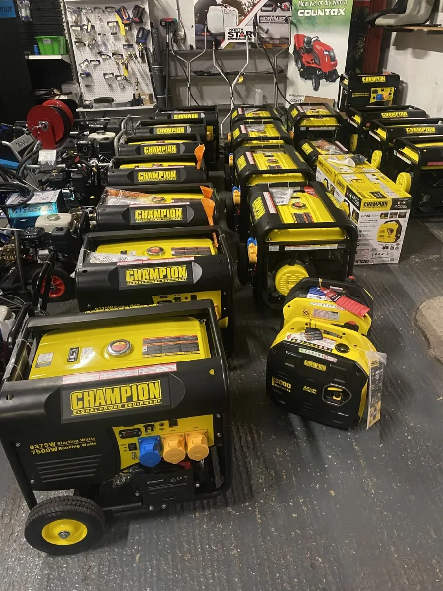 Loncin LC8000D-A Petrol Generator with AVR - Image 3