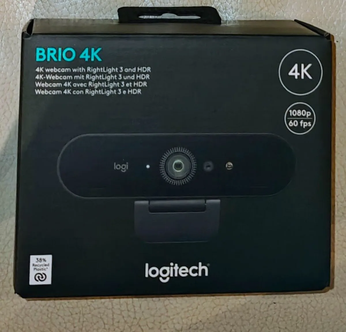 Logitech Brio 4K Webcam – Brand New & Unopened - Image 1