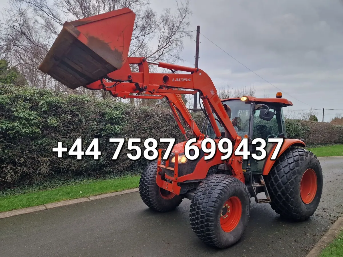 Kubota M8560 Compact Tractor with Loader 1200 hour - Image 3