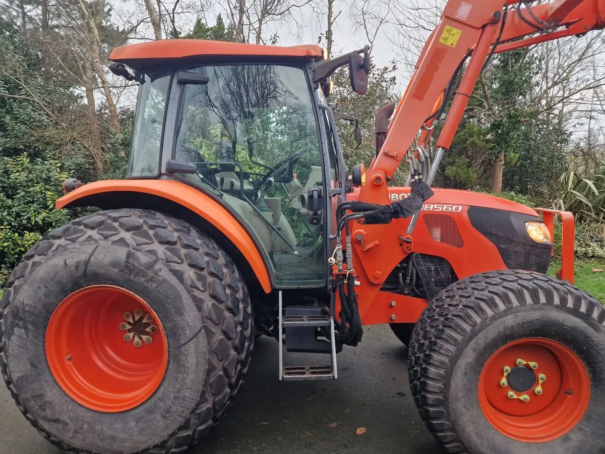Kubota M8560 Compact Tractor with Loader 1200 hour - Image 1