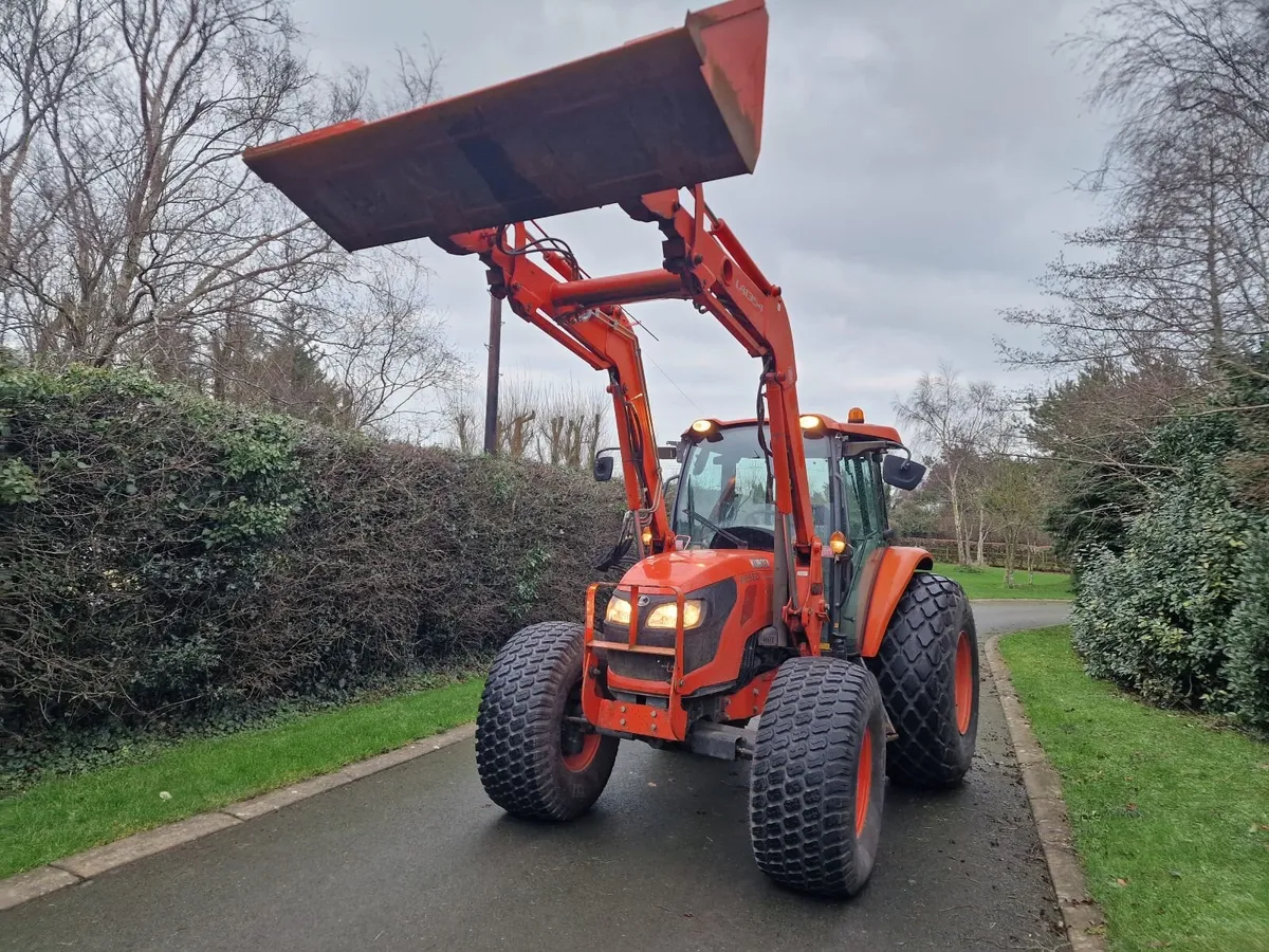 Kubota M8560 Compact Tractor with Loader 1200 hour - Image 2