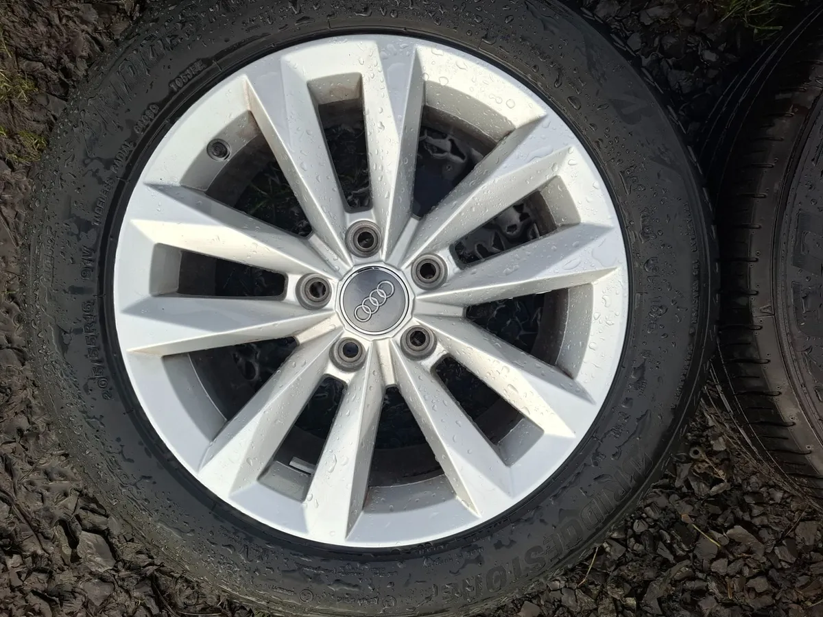 16" Audi,  Vw,  Seat,  Skoda Alloys with tyres - Image 2