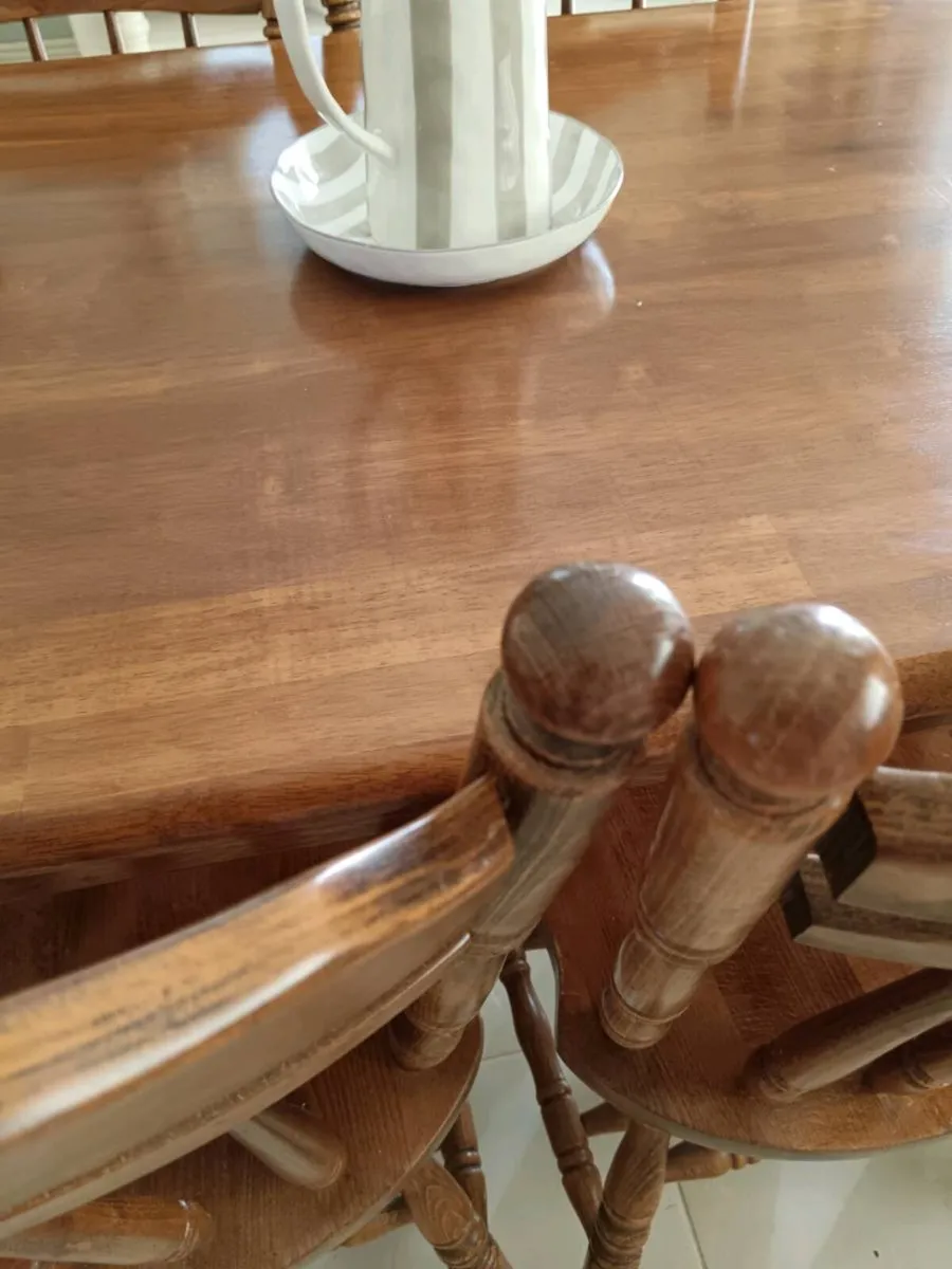 Dinning table and chairs - Image 3