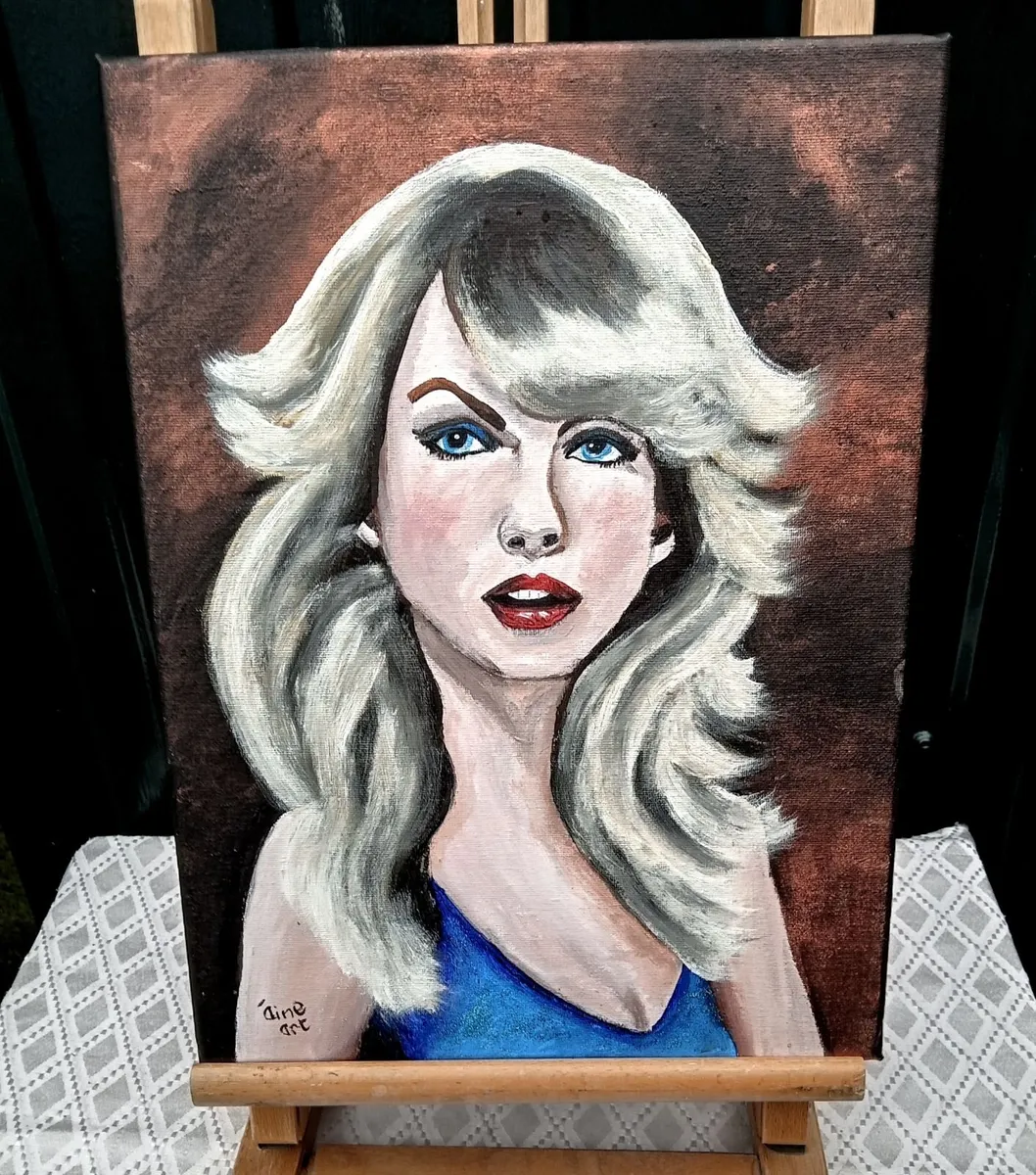 Original Painting  Miss Taylor Swift