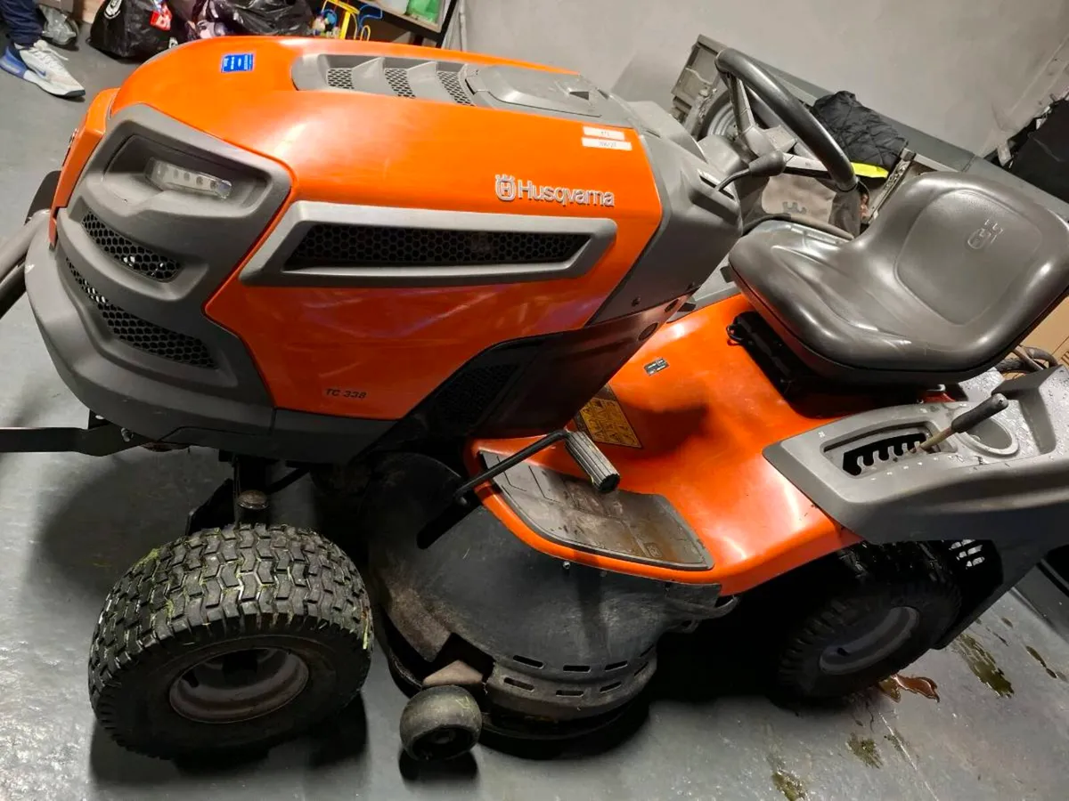 Husqvarna TC338 Ride on Mower - Image 1