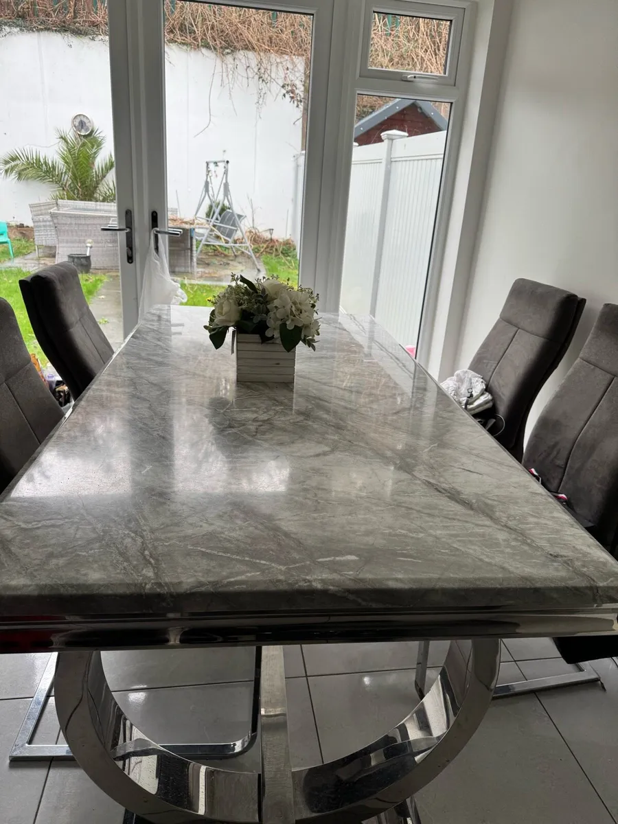 Dining Table and 4 Chairs - Image 4