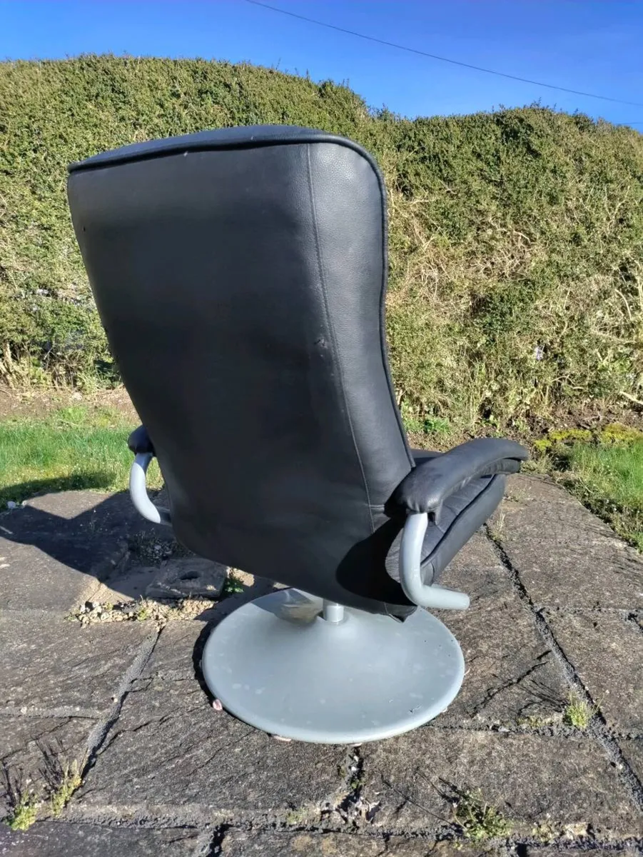 Office Chair and Footstool - Image 3