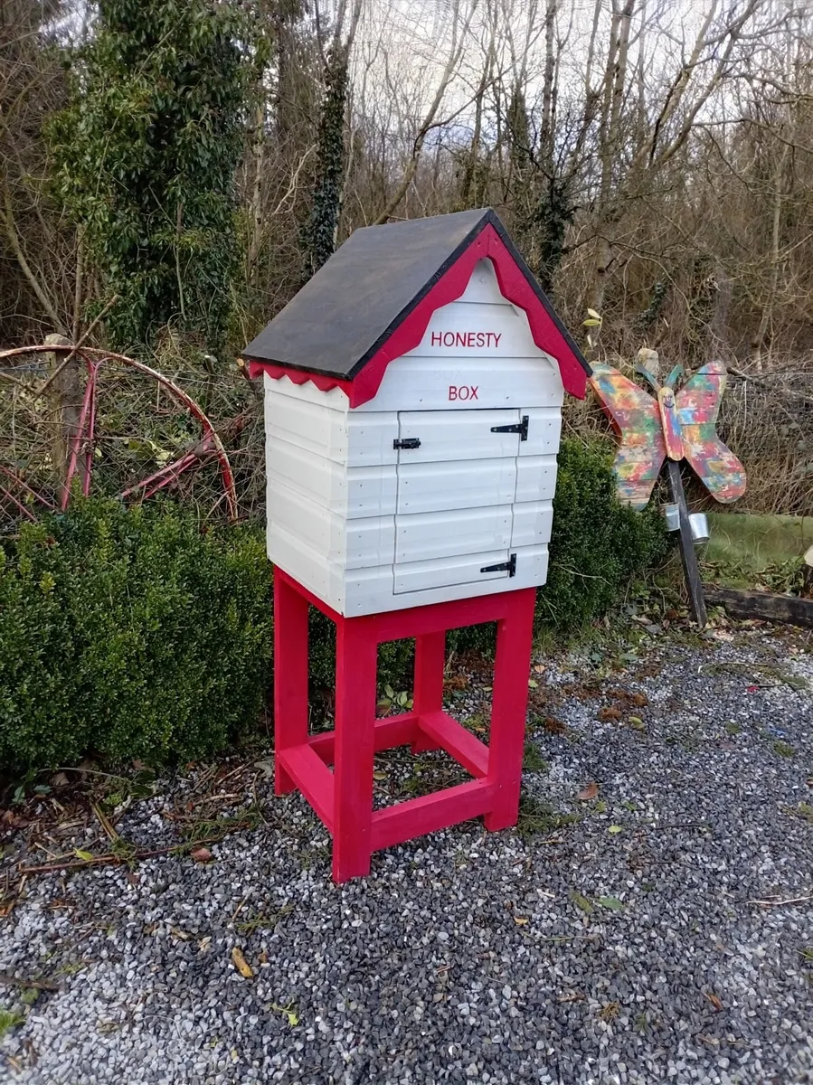 Honesty boxs sell eggs veg cakes etc at home - Image 1