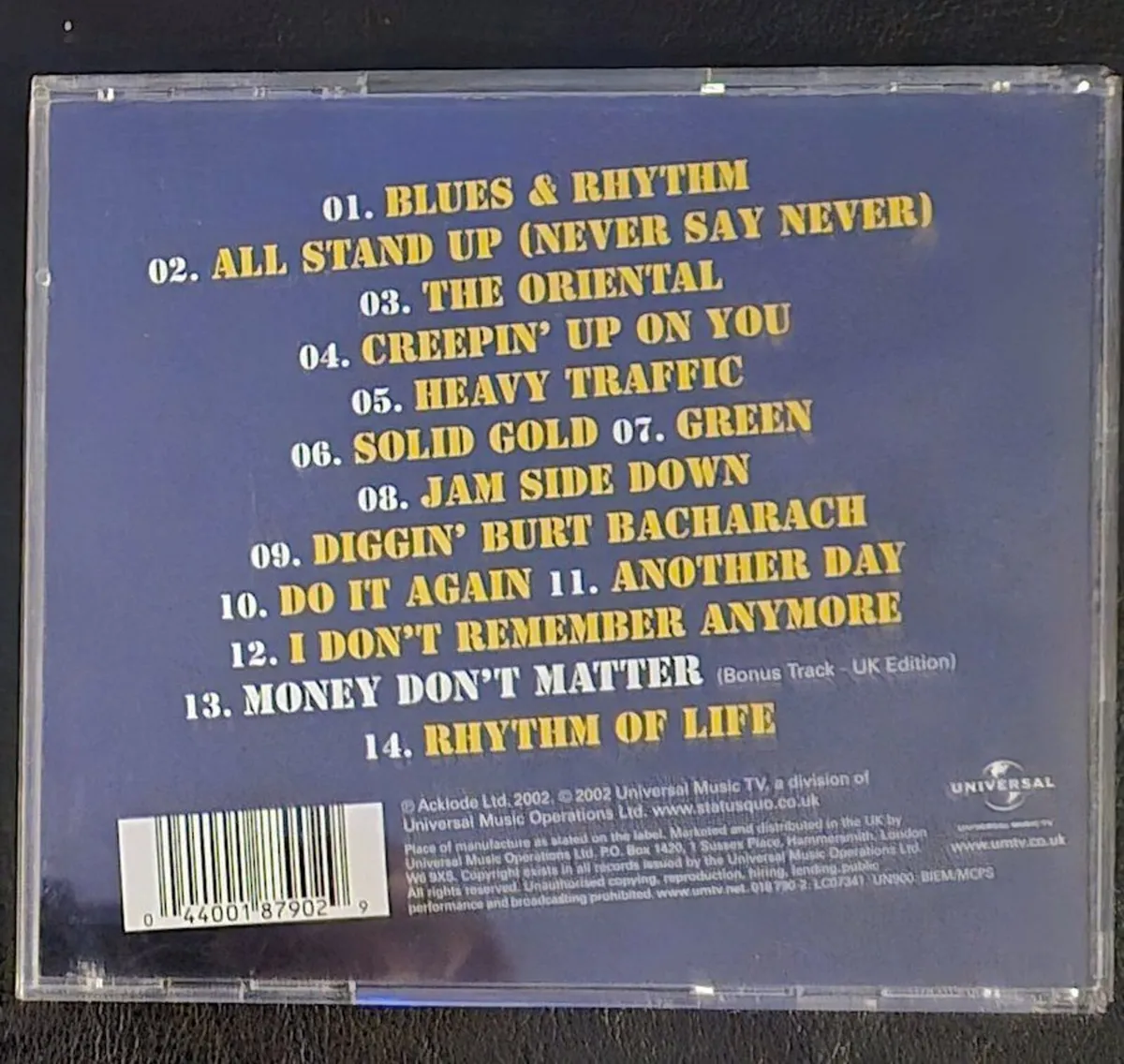 Status Quo - Heavy Traffic - CD - Image 2