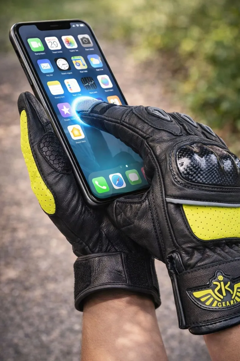 Premium Riding Gloves Unisex Breathable Motorcycle - Image 4