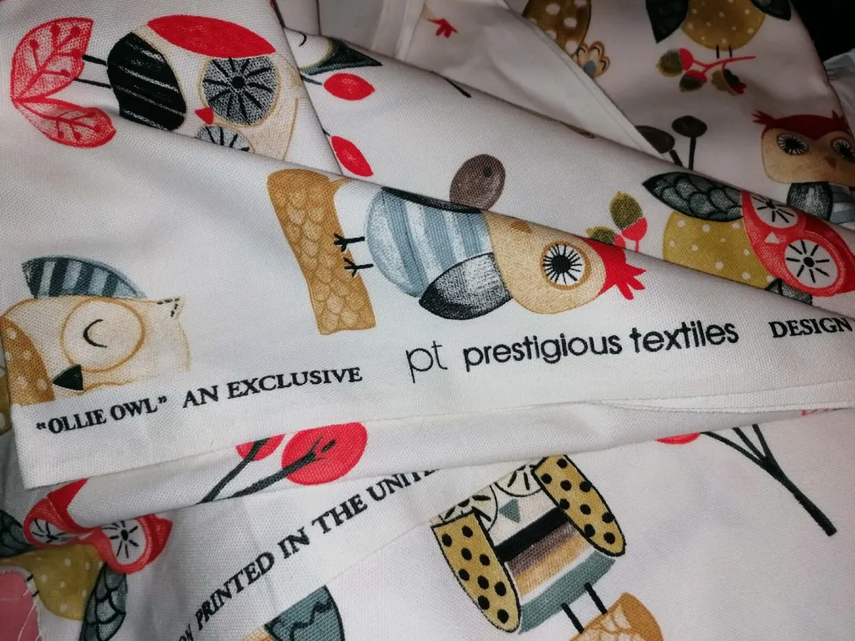 Ollie Owl Upholstery Fabric - Image 3