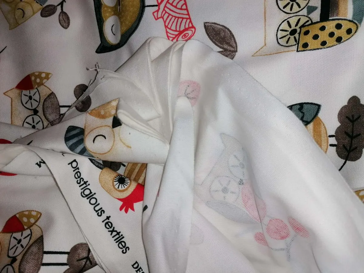 Ollie Owl Upholstery Fabric - Image 4
