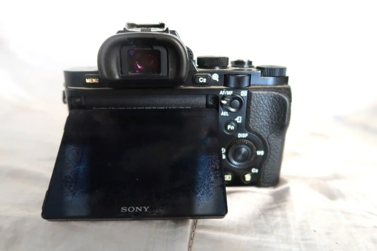 Sony A7S Mirrorless Camera Body + 2 Batteries + Dual Charger + Strap - Image 3