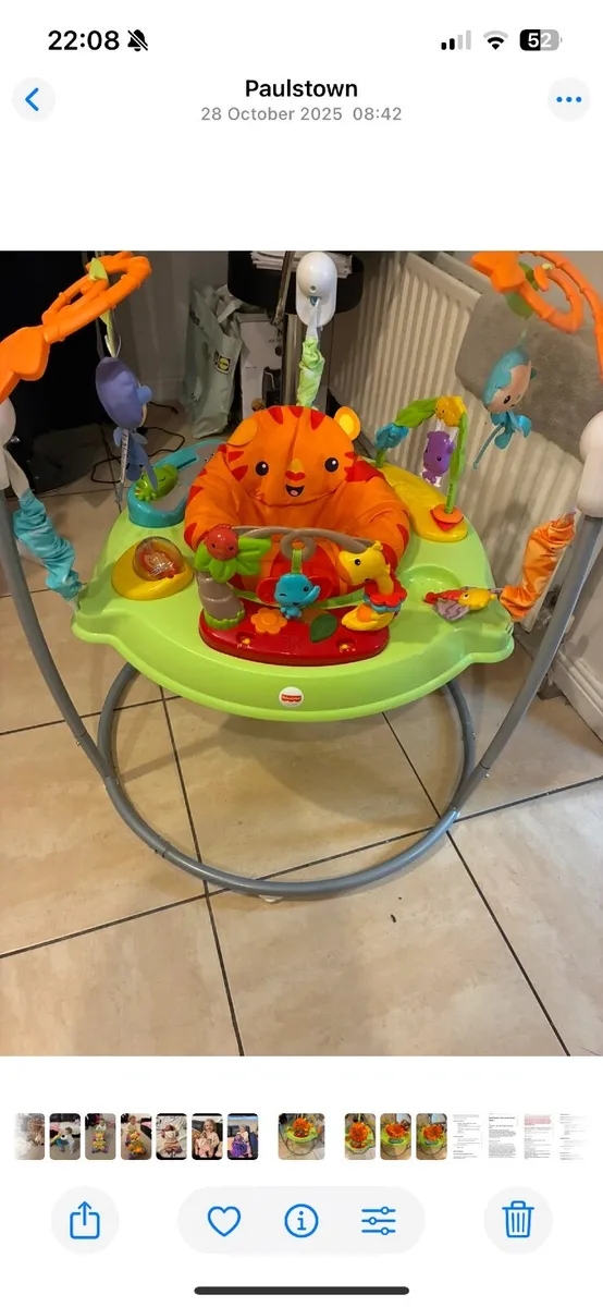 Jumparoo , next to me cot and Sterilizer - Image 4