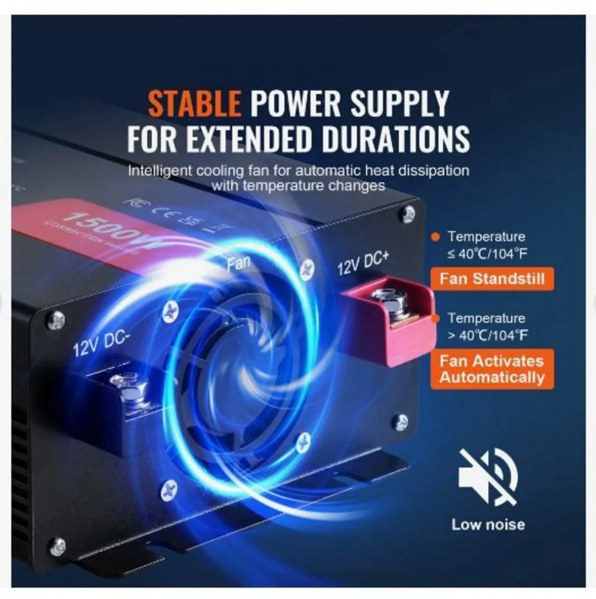 Modified Sine Wave Inverter, 1500W - Image 4