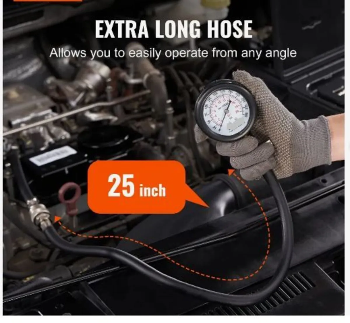 Compression Tester Adapter Kit, 9 Pcs - Image 2